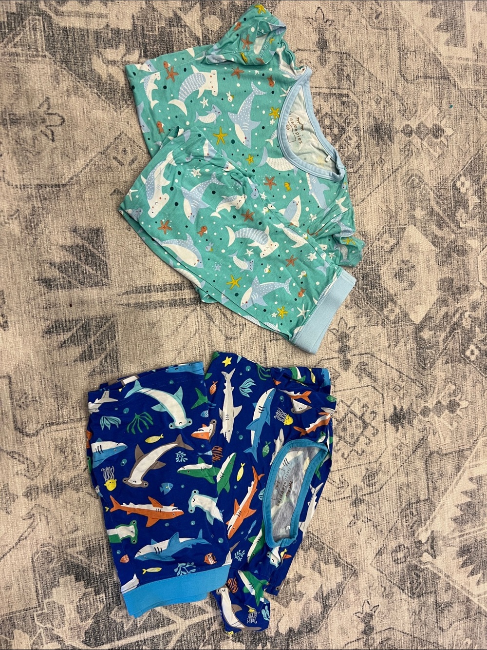 Little Sleepies Shark Toddler Pajama Set
